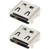 EMSea 2pcs Porta Di Ricarica USB-C DC Power Jack Compatibile con Lenovo IdeaPad Slim 5 16IRL8 82XF