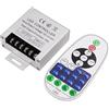 DAGIJIRD Dimmer a distanza di DC12-24V per le singole luci fluorescenti di colore LED, regolatore a distanza senza fili del LED