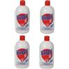 FIMI Disotturante Liquido Professionale per Scarichi WC Lavandini e Tubature Azione Rapida Confezione da 4 Bottiglie