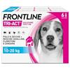Frontline Tri-Act x6 Antiparassitario Cani Contro la Leishmaniosi (10-20Kg) | Antiparassitario per Cani e Cuccioli. Protegge da Pulci, Zecche, Zanzare, Pappataci e Leishmaniosi, Antipulci 6 Pipette