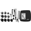 WAHL Tagliacapelli WAHL Deluxe Home Pro, 8x pettini distanziatori distanziatori, 10 livelli di taglio, Lama in acciaio, Adattatore alimentazione / batteria