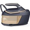 PHILIPS FERRO A CALDAIA PHILIPS PerfectCare Series 6000 PSG6066/20, 2400 w, Colpo vapore 600 g/min,Serbatoio 1,8 l, Piastra in Acciaio inox e 6 rivestimenti con titanio, Blu/Oro