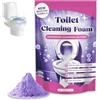 ZCAYJR Detergente per WC, nuova schiuma detergente per WC,schiuma per una pulizia brillante, polvere a pulizia profonda,Instant Action Bubble for Sparkling Clean Toilet -D