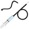 BDSMJOY Dilatatore uretrale cavo in silicone con siringa inclusa Uomo (M)