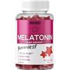 Weider Melatonin Gummies (60 Caramelle Gommose) Gusto Fragola | Con 1mg di Melatonina per dose, Aiuta para il Sonno e contro il Jet lag, Senza Glutine, Senza Zucchero