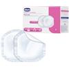 Chicco Coppette Assorbilatte Giorno e Notte, con Antibatterico, Ultra-Assorbenti, Morbide e Traspiranti, con Striscia Adesiva per Fissare le Coppette in Posizione, Design Discreto, 60 Pezzi, Bianco
