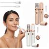 MEIION Eve Beauty Prosilk 3.0 Epilatore Viso Donna 2 in 1 Ricaricabile | Testina 2 in 1 delicata sulla pelle: depilazione precisa per baffetti e mento, compatta e ricaricabile USB-C.