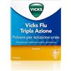 Vicks - Fluido Vicks Flu Tripla Azione Confezione 10 Bustine