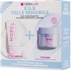 Veralab - Kit S.o.s Pelle Sensibile Detergente Lenitivo + Crema Viso Azulene Antirossore Confezione 2 Pezzi