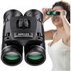 Jiimhte Binocoli per Adulti Telescopio Antiscivolo Ad Alta Definizione | Binocolo Compatto Da Escursionismo 200x25 Per Caccia Birdwatching Campeggio Osservazione Stelle Bambini Viaggio Adulti