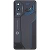 Generic Guscio in vetro resistente all'acqua per riparazione telefono, nero | Cover per batteria in vetro resistente all'acqua, include anti squillo della fotocamera e facile installazione per smartphone