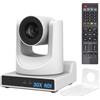 Meeasier NDI PTZ Camera 30X 1080P 60fps Bianco | Zoom ottico 30X, 1080P 60fps, compatibile con NDI