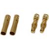 Take 4pz Connettori 4mm Placcati Oro 2pz Maschio 2pz Femmina