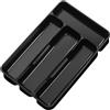 Generico Cassetto Portaposate | Organizzatore Per Posate Da Cassetto,Porta Posate Compatto 4 Scomparti Per Forchette Cucina Casa Appartamento College Campeggio - Per Cucina Armadio Casa Piano Lavoro Appartamen
