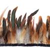Sowder Rooster Hackle - Frangia in piuma con frange 12,7-17,8 cm di larghezza, confezione da 4.6 m (naturale)
