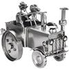 Brubaker Figura a Vite di trattore Con Conducente e Cane - Figura di Ferro di trattore uomo di Metallo - Figura di Metallo Fatta a Mano, regalo Per i Fan dell'agricoltore e dell'oldtimer
