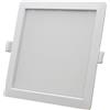 Silamp FARETTO INCASSO A LED 24W 220V QUADRATO LATO 225 MM SWITCH CCT 3000K-4200K-6400K