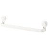 IKEA Porta asciugamani TISKEN con ventosa 87x8x10 cm bianco