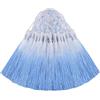 Aokbean 50pcs 13cm Nappe in Seta per Artigianato Fai da Te-Blu Graduale | Nappe Decorative per Segnalibro,Creazione di Gioielli con Perline,Orecchini,Portachiavi,Laurea e Decorazioni