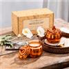 Yanghad Decorazione Autunnale, Yanghad Candela Autunnale in Vetro Zucca per | Candele autunno, zucca, set di candele profumate, decorazione di Halloween a forma di zucca, candela autunnale in vaso