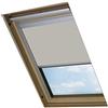 Bloc Blinds Bloc Skylight Blind Tenda Oscurante per lucernari Fakro, Poliestere, Pietra Chiara, 110 x 15 x 7 cm