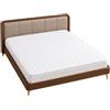 SUSANNA HOME DESIGN Susanna Home Topper Trapuntato a Rombi 130x200 cm, 1 Piazza e Mezza