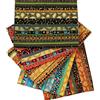 Tatuo 5 Pezzi di Tessuto Stampa Africana Tessuto in Trapuntato Pretagliato in Cotone con Motivi Etnici per Cucire Patchwork Protezioni per il Viso Creazione, 19,5 x 15,7 Pollici