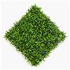 artplants.de Siepe di Lavanda Finta/Tappeto DECAN, Verde, 50x50cm | Zona Trasversale - Siepe Artificiale