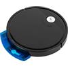Madelynn Robot aspirapolvere 3 in 1 con funzione di pulizia, 15 W, 1800 Pa, diversi metodi di controllo, aspirapolvere robot, 150 ml, capacità del serbatoio dell'acqua 55 dB, con telecomando per marmo