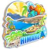 Quwsne Magnete da frigorifero per Himare Albania, souvenir di viaggio in città, regali turistici, 3D, monumenti classici, artigianato fatto a mano, decorazione per la casa -2465