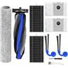 YJDOORPLAY Kit di parti di ricambio per T90 Pro, per OMNI tra cui principale, rullo spazzola laterale, panno per mocio, filtro HEPA e sacchetto per la polvere set di accessori (A)