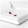 HOME STILL Coprimaterasso king size, 160 x 200 x 30 cm, 100% impermeabile, in spugna di cotone, parte superiore traspirante, fondo impermeabile, antibatterico, comodo e sicuro, lavabile in lavatrice