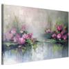 murando - Quadro Moderno per Camera da Letto, Fiori Rosa Floreale, 60x40 cm | Chiodi Inclusi, 1 Pezzo, Pannelli Decorativi per Pareti, Decorazione da Parete, Resistenti Allo Sbiadimento