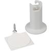 GZ Design 5 pezzi di supporto per Kenwood Cooking Chef XL accessori come agitatore piatto frusta gancio per impastare (bianco)