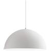 G.E.A. Luce Lampada Sospensione Bianca Gea Luce Bonella Sp Cupola Moderna