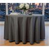 BLUZIMAN® Tovaglia Rotonda Grande 100 Fatto in Europa al 100% con Cotone, Copritavolo Moderno Elegante Tessuto Jacquard di Pregio, Copri Tavolo Soggiorno Cucina (Tovaglia Diametro 250cm, Grigio)