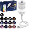 Ainael Proiettore Galassia, Upgraded HD Proiettore Stelle Soffitto con 13 Dischi, 2-in-1 LED Luce Notturna & Mini USB Proiettore per Decorazione Camera Soffitto Parete, Regalo per Bambini & Adulti