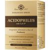 Solgar Acidophilus 50 Capsule Vegetali Probiotico Senza Glutine | Con fermenti lattici vivi in capsule vegetali. Formula senza lattosio e glutine.