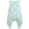 WYTbaby Sacco Nanna con Piedini 1.0 Tog, 100% Cotone Ultra-Morbido, Facile da Indossare, Ideale per il Sonno dei Neonati, Sacco Nanna Adatto per Bambini da 2-3 Anni