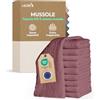 Laleni Mussole Neonato 70x70cm Set da 10 - Asciugamani in Cotone Morbido per Pelli Sensibili - Lavette Extra Assorbenti, Quadrati Rosa