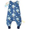 WYTbaby Sacco Nanna con Piedini 1.0 Tog in 100% Cotone - Morbido Sacco Nanna per Tutto l'Anno per Neonati - Senza Maniche - Ideale per il Sonno e il Calore - Perfetto per Bambini e Bambine, 80/2-3