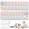 JIYANA 16 filtri fontanella per gatti, filtri fontana gatto per Catit Pixi 2,5 L | Tripla filtrazione con carbone attivo e resina; include 2 tubi per fontana per gatti Catit Pixi 43722 e 43717