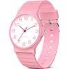 TENOCK Orologio analogico bambini 30m sottile morbido leggibile sportivo 5-15 anni regalo compleanno