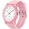TENOCK Orologio analogico bambini 30m sottile morbido leggibile sportivo 5-15 anni regalo compleanno