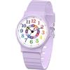 SOCICO Orologio analogico sportivo impermeabile 30m per bambini 5-15 anni | Fascia leggera per scuola e svago, antiurto, quadrante chiaro, sicuro per le attività quotidiane dei bambini