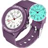 TENOCK Orologio Da Polso Sportivo Da Donna Analogico Al Quarzo 50 M Impermeabile Con Luce Notturna Per Abbinamenti Casual O Attività Sportive