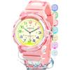 Juboos Orologio Analogico Per Bambini Con 7 Luci Notturne A Colori, Impermeabile, Cinturino Morbido, Orologio A Quarzo Per Ragazzi E Ragazze Di 5-18 Anni