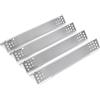 GRISUN 40,2 cm, copertura bruciatore in acciaio inox per Rösle Videro G3, G3-S, G3-S Nero, Vario+, diffusore di fiamma, adatto per Rösle Videro G2, G4, G6 e barbecue a gas Zanzibar, 4 pezzi di