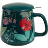 Neavita Infusiera Herbarium con filtro in Acciaio Verde 400 ml