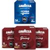 Lavazza, 90 Capsule Caffè A Modo Mio Gusti Assortiti | Capsule Caffè Ginseng x 36, Crema e Gusto Risveglio Classico x 54, Ideali per Caffè Espresso e Cappuccino